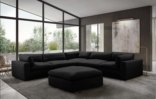 XL Cloud Sectional + Ottoman