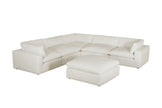 XL Cloud Sectional + Ottoman