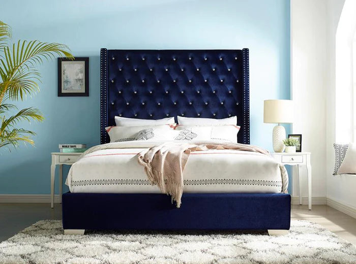 Sh228 Blue Bed