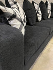110 Black Sectional
