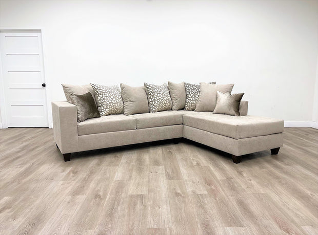110 Hollywood Beige Sectional