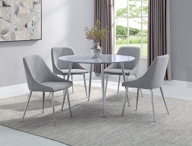 1173T GREY TOLA DINING SET