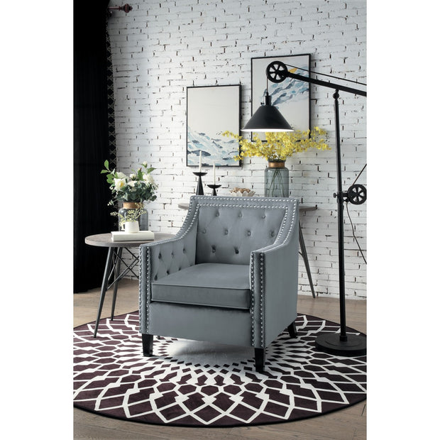 1297GY Grey Accent Chair