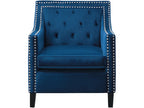Silla decorativa azul 1297NV