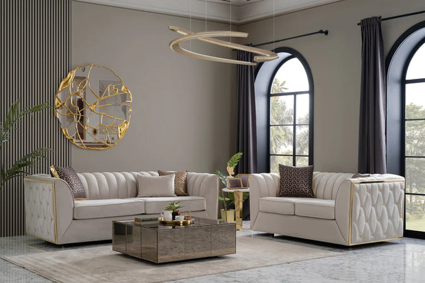 Dream Ivory Sofa & Loveseat