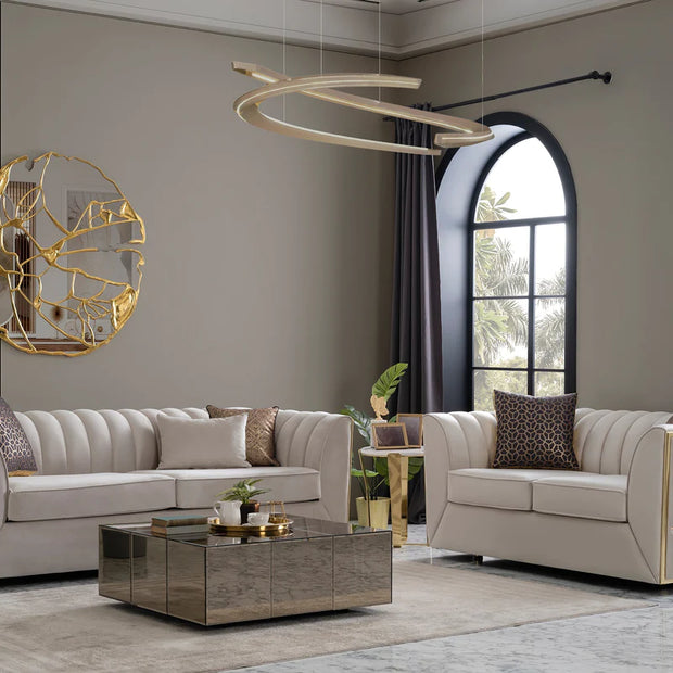 Dream Ivory Sofa & Loveseat