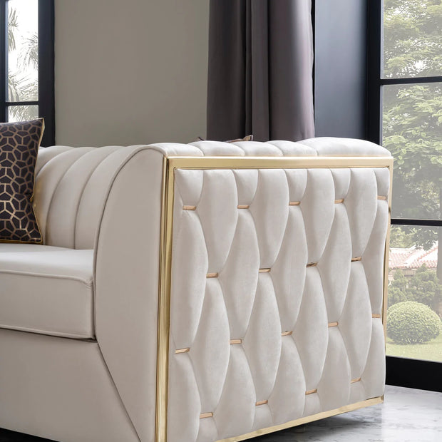 Dream Ivory Sofa & Loveseat