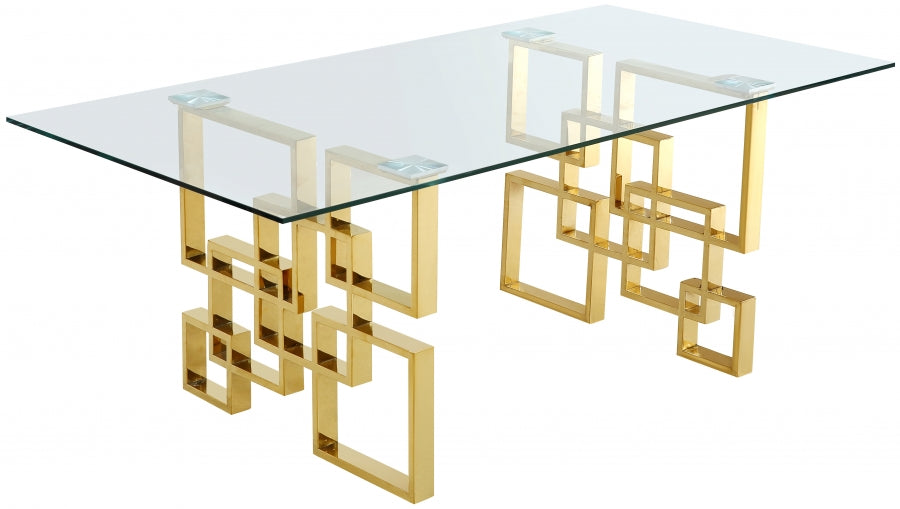D750 Cream White Dining Set
