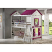 1570-TTWP Twin/Twin Sweetheart Bunkbed