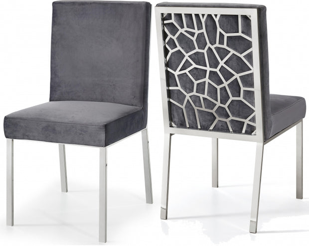 Opal 2 Grey Dining Set