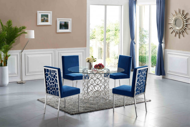 Opal 2 Blue Dining Set