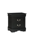 B3950 LOUIS PHILIP BLACK BEDROOM SET