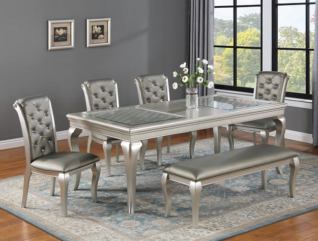 2264 CHAMPAGNE CALDWELL DINING SET