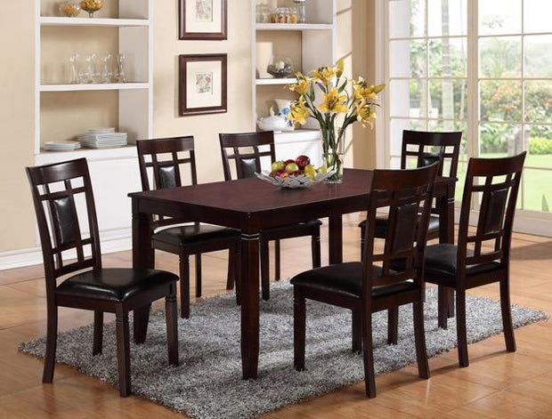 2325 PAIGE BROWN DINING SET