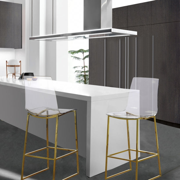 Lumen Gold Counter Stool