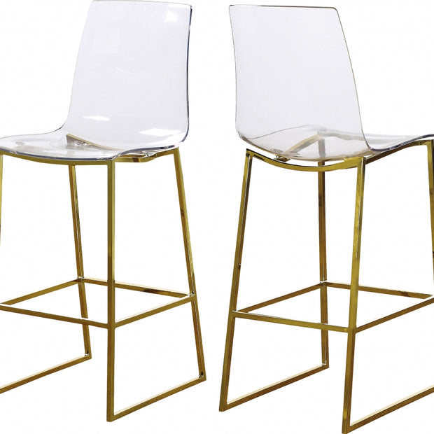 Lumen Gold Counter Stool