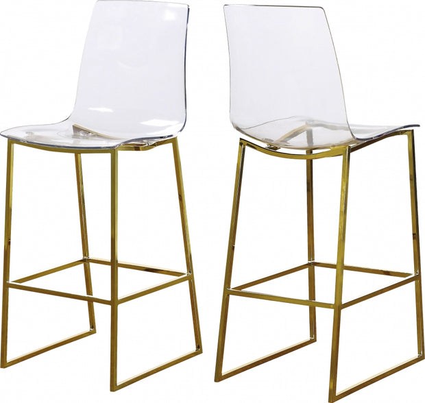 Lumen Gold Counter Stool