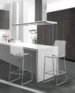 Lumen Chrome Counter Stool