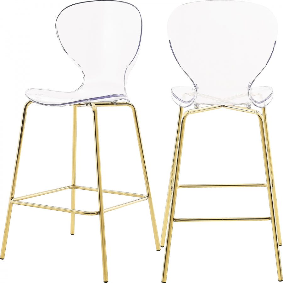 Clarion Gold Counter Stool