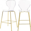 Clarion Gold Counter Stool