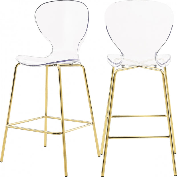Clarion Gold Counter Stool