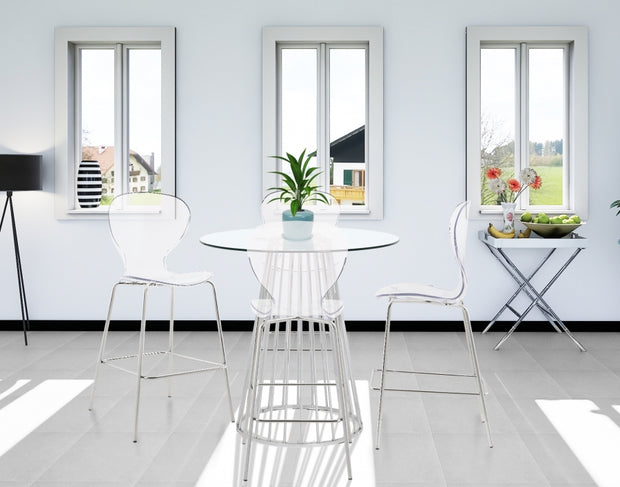 Clarion Chorme Counter Stool