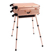 SlayCase® XL Vanity Travel Train Case in Rose Gold Bling