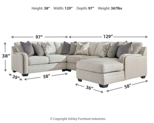 Ashley 32101 Dellara Sectional