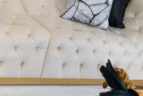 Natalie Ivory Sofa & Loveseat