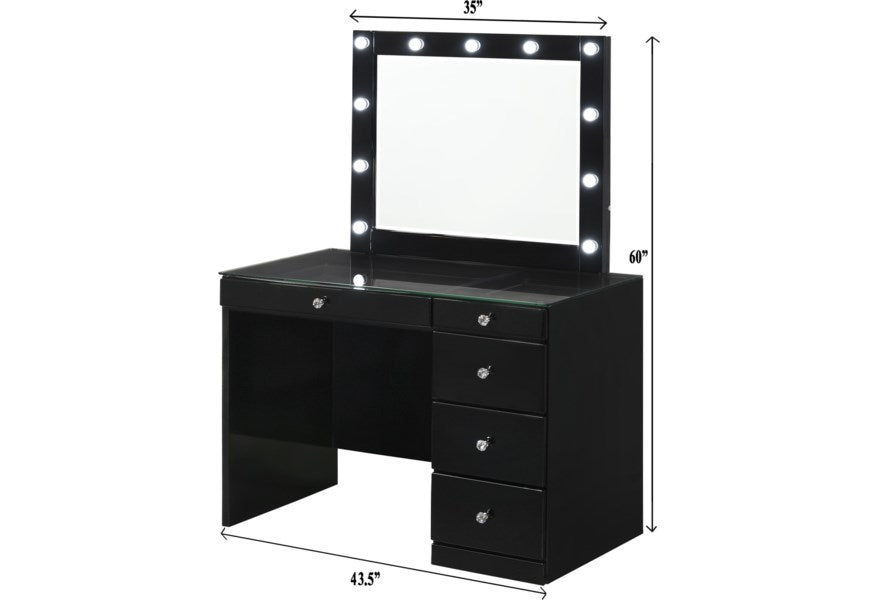 B4851BKSET MORGAN VANITY SET