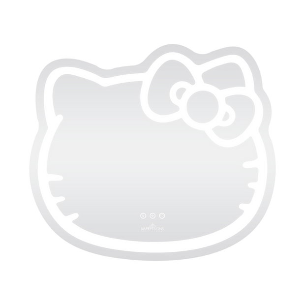 Espejo de pared LED de Hello Kitty
