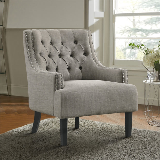 1194TP Taupe Beige Accent Chair