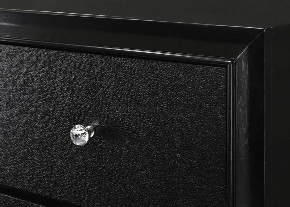 B4350 Micah Black Bedroom Set