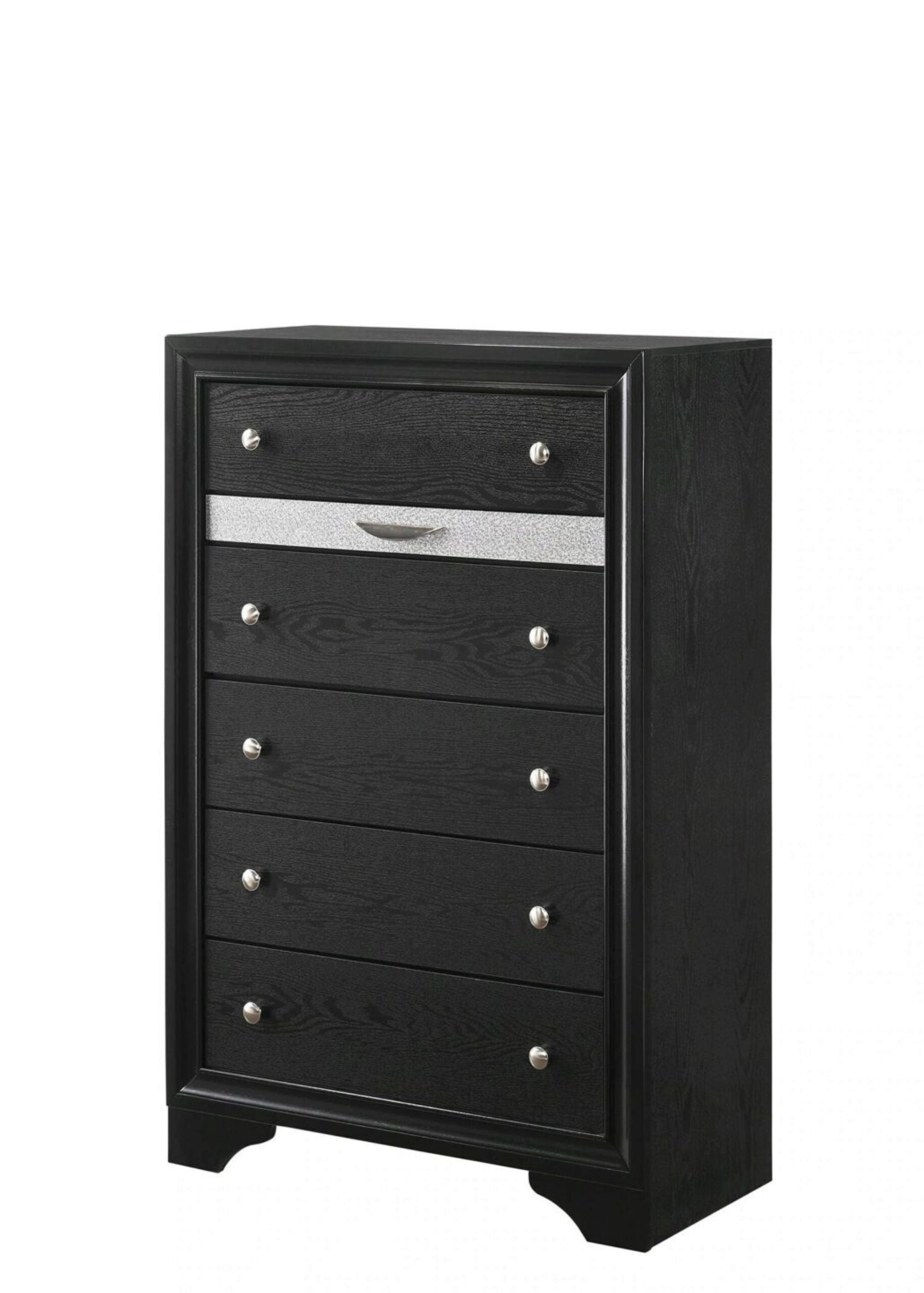 B4670 REGATA BLACK BEDROOM SET