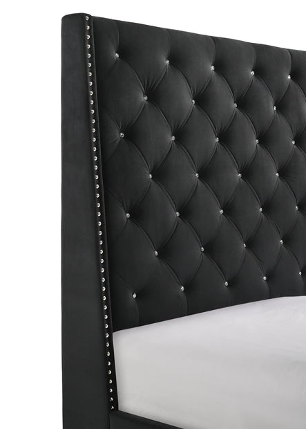 5265 CAMA CHANTILLY NEGRA