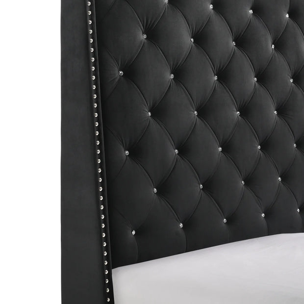 5265 CAMA CHANTILLY NEGRA