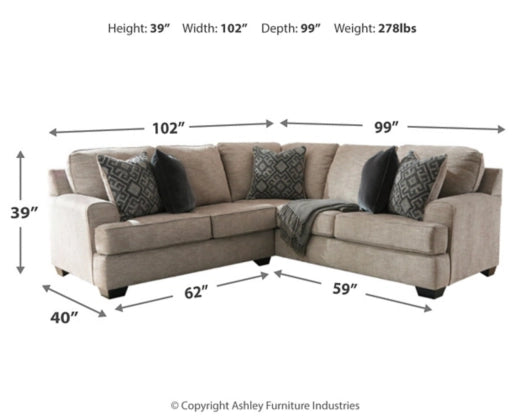 Ashley 56103 Bovarian Sectional