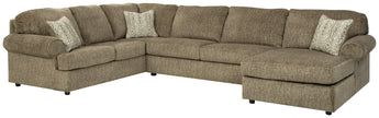 Ashley 56402 Hoylake Chocolate Sectional