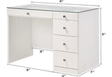 B4851WHSET MORGAN VANITY SET