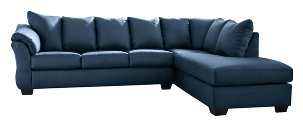 Ashley 75007 Blue Darcy Sectional