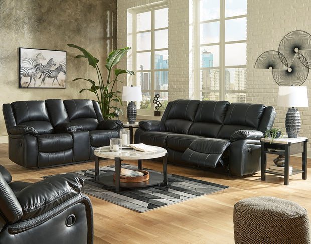 Ashley 77101 Calderwell Black Recliner Set