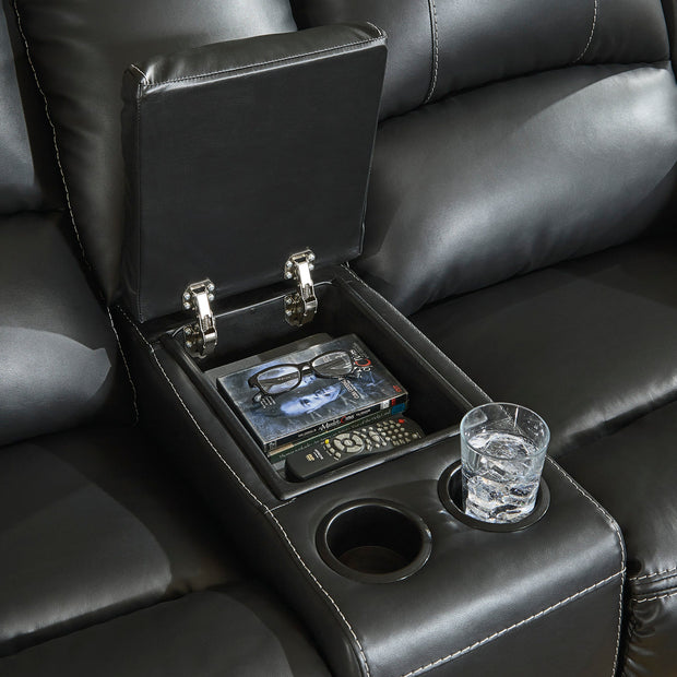 Ashley 77101 Calderwell Black Recliner Set