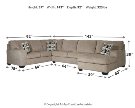Ashley 80702 Ballinasloe Sectional