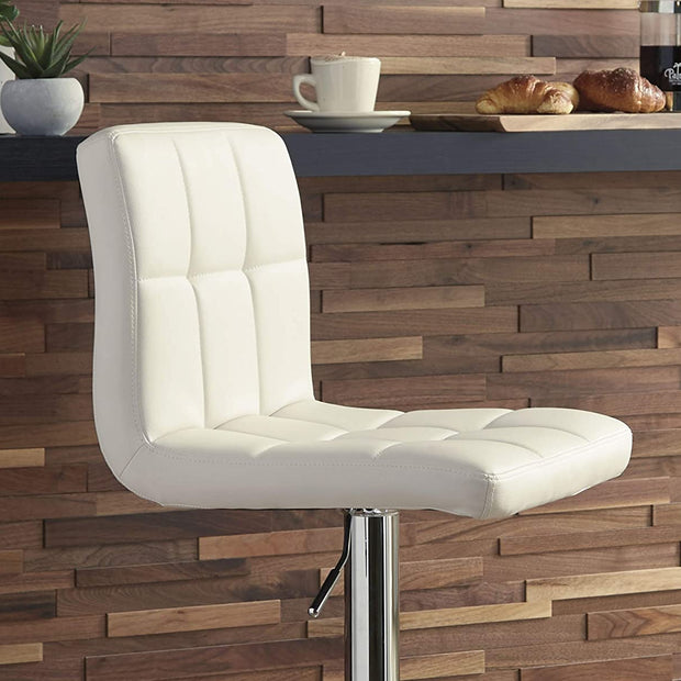 Ashley D120-230 White Barstools
