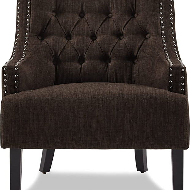 Silla decorativa marrón 1194CH