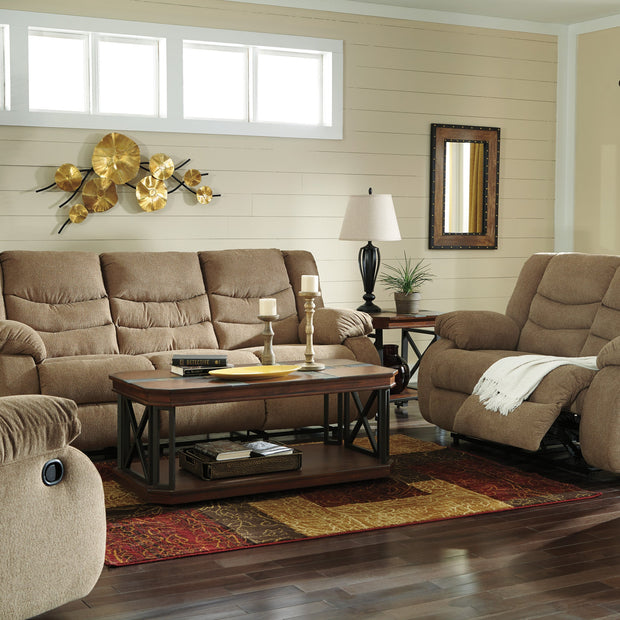 Ashley 98604 Tulen Mocha Recliner Set