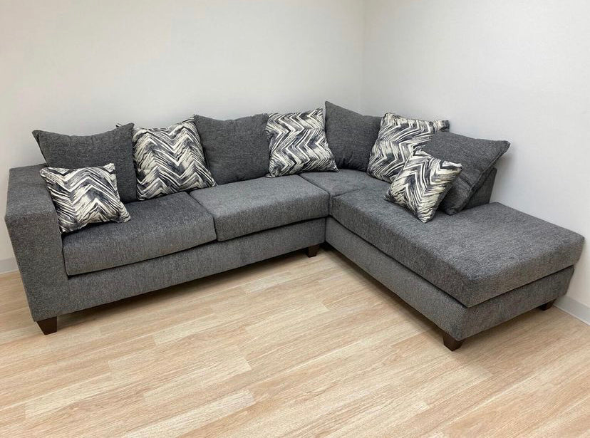 110 Charcoal Sectional
