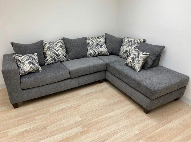 110 Charcoal Grey Sectional