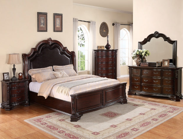B1100 SHEFFIELD BROWN BEDROOM SET