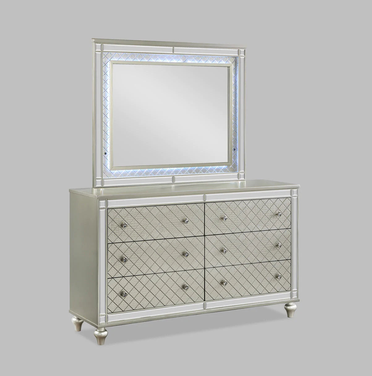 B1680 CRISTIAN CHAMPAGNE BEDROOM SET